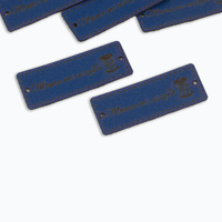Mama mi uszyła Label - Spule 1,5x4 cm - dunkelblau