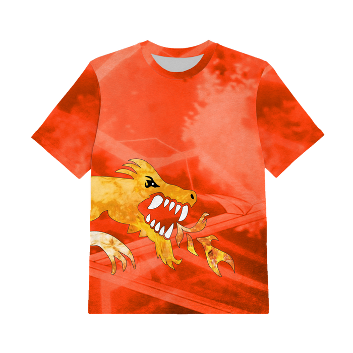 2-PACK - KINDER T-SHIRT - ROT NINJA - Nähset