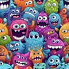 CRAZY MONSTERS M. 3 - Sommerswea tmit Elastan ITY