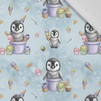 Ice Penguin - Cotton woven fabric