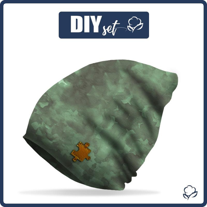 "Beanie" Mütze - CAMOUFLAGE m. 2 / olive 51-53