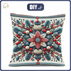 PILLOW 45X45 - CHRISTMAS SWEATER wz.1 - front + back
