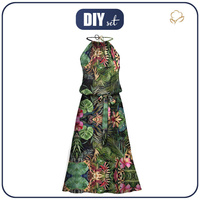 KLEID "DALIA" MAXI - WILD JUNGLE ms. 2 - Nähset XXL-XXXL
