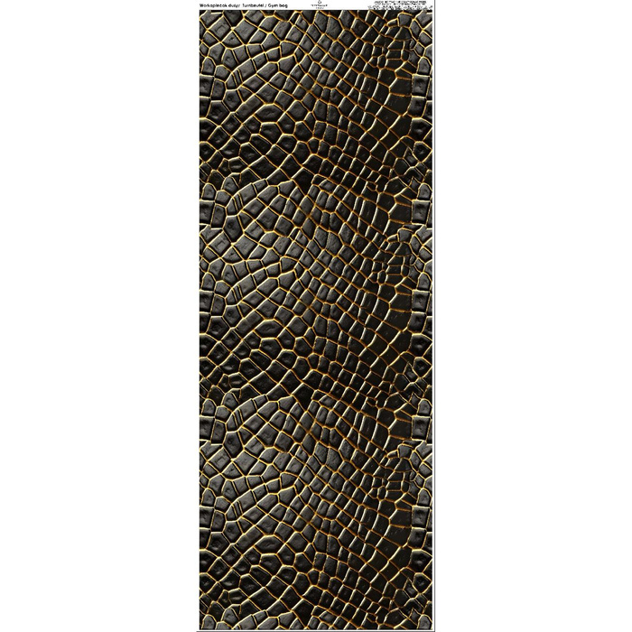 TURNBEUTEL - LEATHER PATTERN MS.18 - klein