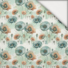 FLOWERS OWL FAMILY - leichte Maschenware angeraut