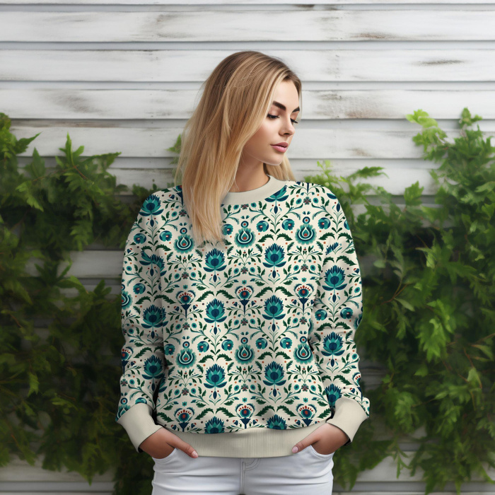 Folk Art wz.20 - light brushed knitwear