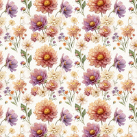 FLOWERS HEDGEHOG FAMILY