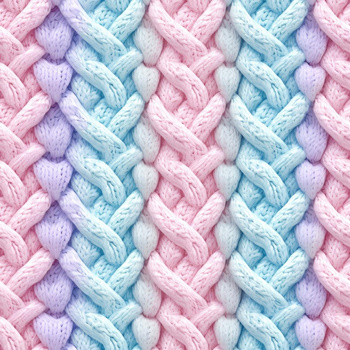 IMITATION PASTEL SWEATER PAT. 3 - single jersey