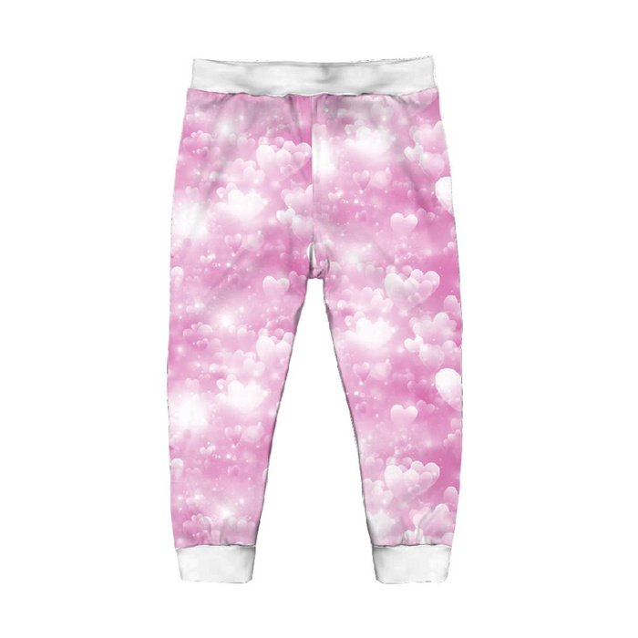 KINDERPYJAMAS "MIKI" - VALENTINE'S DAY / MONSTER - Nähset (134/140)