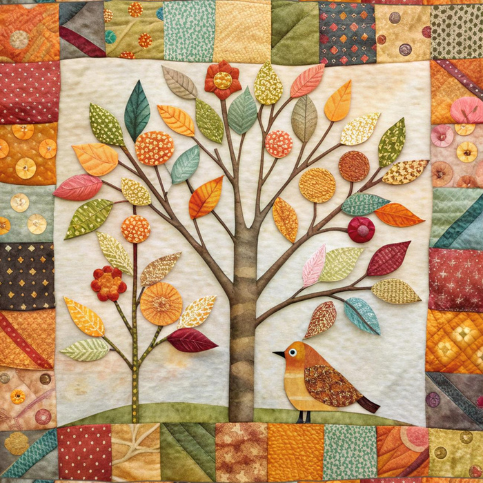 BATIK WZ.7 - panel 71cm x 100cm/ 2szt. - tkanina bawełniana