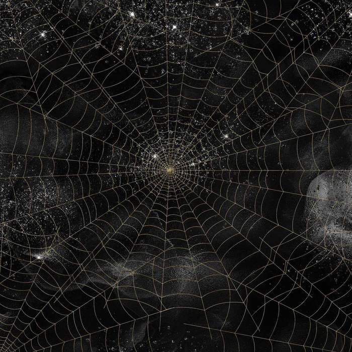 GOLDEN WEBS- Polster- Velours