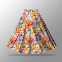 Maxirock Panel - krepp/ Flowers ms.37