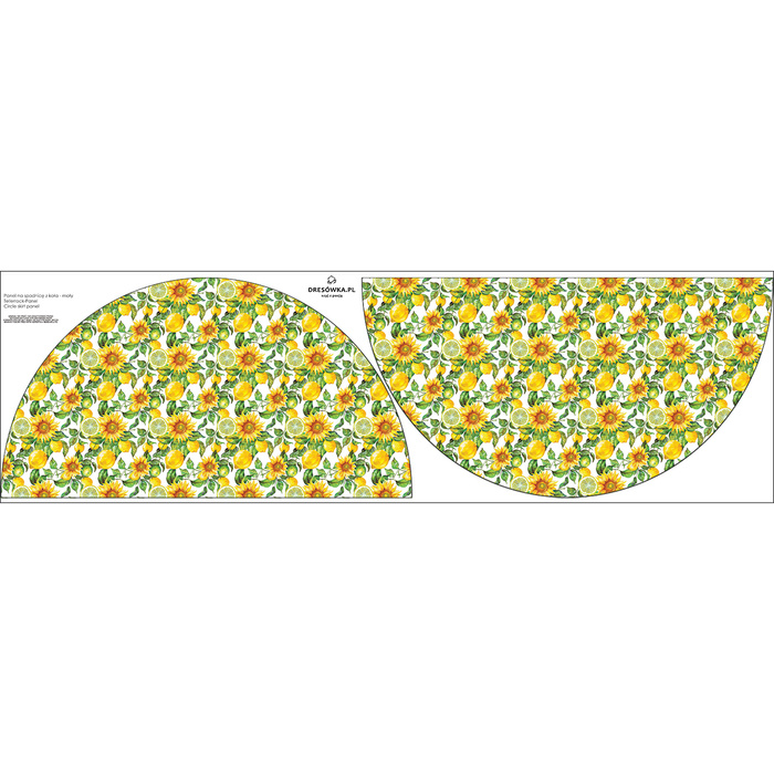 Klein Tellerrock-Panel - KREPP - SUNFLOWERS WZ. 6
