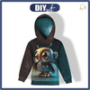 KINDER HOODIE (ALEX) - OWL wz.2 - Nähset (134/140)