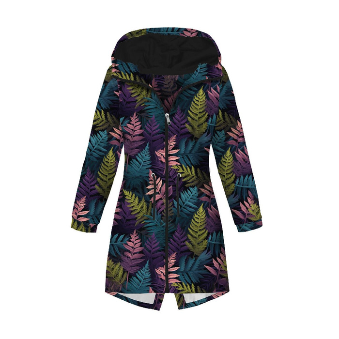 DAMENPARKA  "ANNA" (S) - LEAVES AND FERNS WZ. 1 - Nähset