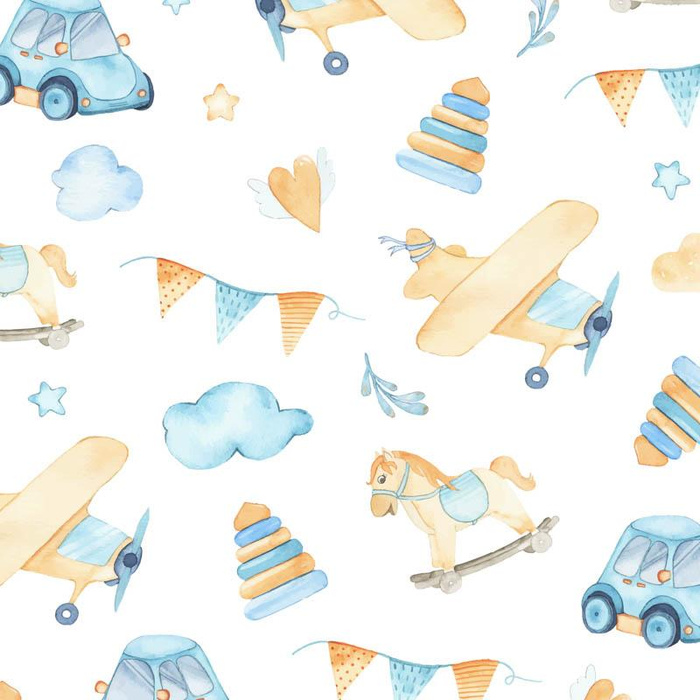 TOYS MIX (CHILDREN'S TOYS) - Waterproof woven fabric