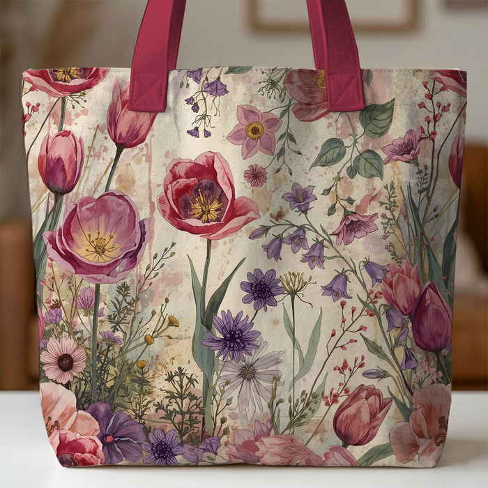 PASTEL FLOWERS WZ. 30 - Baumwoll Musselin