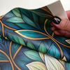 Stained Garden wz. 10 - thick pressed leatherette