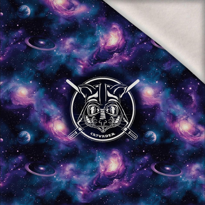 NEON GALAXY WZ.8 - panel (60cm x 50cm) Wintersweat angeraut mit Elastan ITY