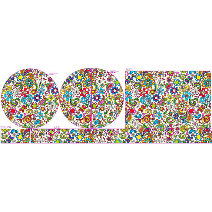 DECORATIVE CUSHION - KASHUBIAN FOLKLORE - sewing set