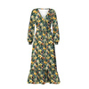 FLOWERS WZ.49 - looped knit fabric
