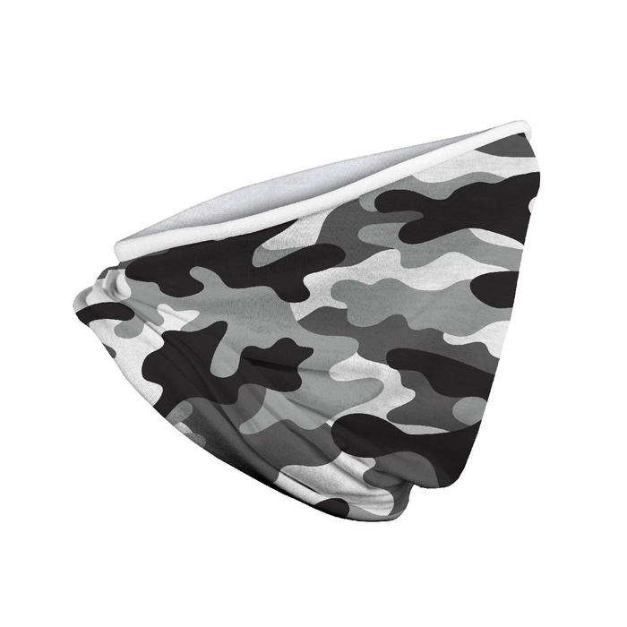 CAMOUFLAGE GRAU - Baumwoll Webware