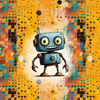 ROBOT wz.6 - panel (60cm x 50cm)   Baumwoll Webware