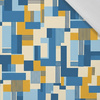 RETRO GEOMETRIC WZ. 3 - tkanina bawełniana