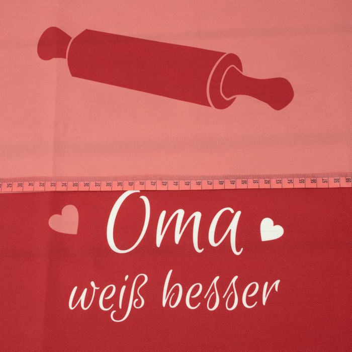 OMA WEIß BESSER - Paneel Wasserabweisende Webware DE