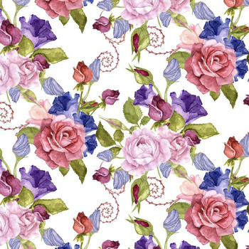 ROSE FLOWERS PAT. 2 (BLOOMING MEADOW)