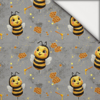 Busy Bee - lekka dzianina drapana