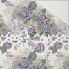 FLOWERS ELEPHANTS FAMILY - Hydrophobic brushed knit