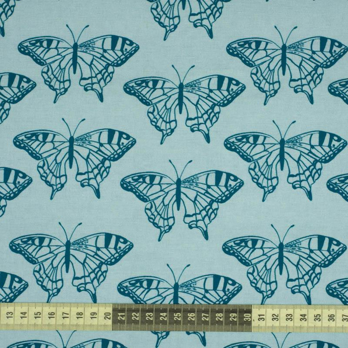 BUTTERFLIES / sea blue (PURPLE BUTTERFLIES)