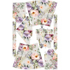 WRAP MIDI DRESS (BIANCA) - VINTAGE FLOWERS - sewing set XL
