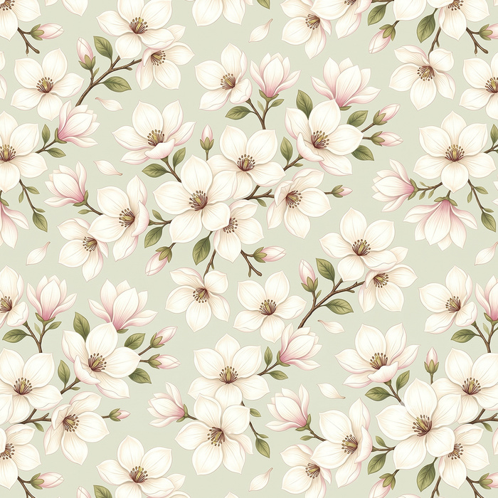 PASTEL FLOWERS WZ. 24 - Potahový velur 