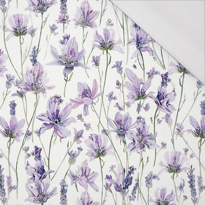 PASTEL FLOWERS WZ. 33 - Single Jersey