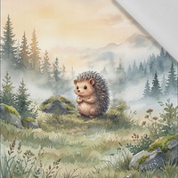 WATERCOLOR WONDERS WZ. 4 - panel (60cm x 50cm)  bavlněná tkanina