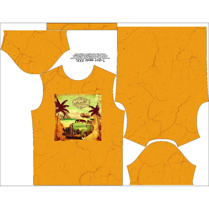 HERREN T-SHIRT - TRAVEL TIME MS. 10 - Single Jersey XXXL