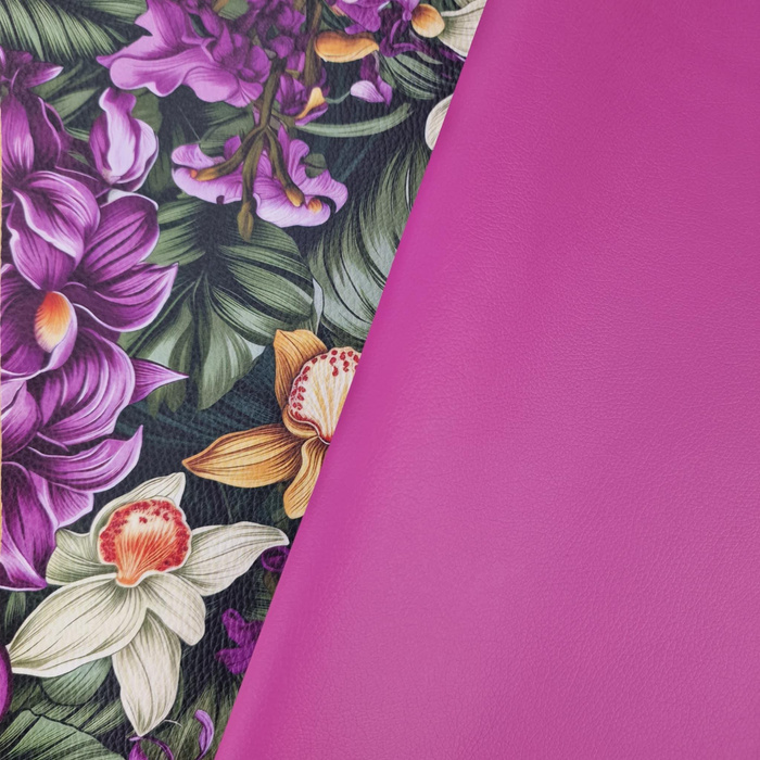 FUCHSIE - matt Kunstleder