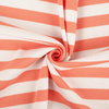 Rib Jersey fabric Unicolour - STRIPES / PEACH FUZZ (D-172)