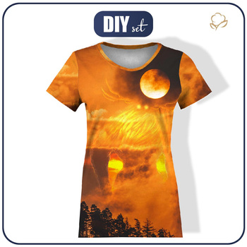 T-SHIRT DAMSKI - PORANNIK - zestaw do uszycia XXS