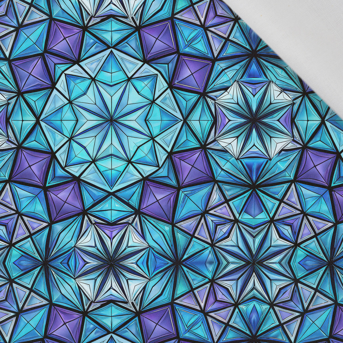 Stained Glass wz. 32 - Cotton woven fabric