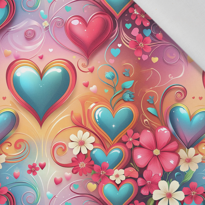 VALENTINE'S DAY 21 - Baumwoll Webware