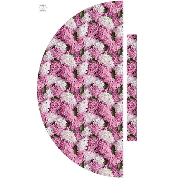 WATERCOLOR FLORAL vz. 9 - panel kalhot "MAXI"