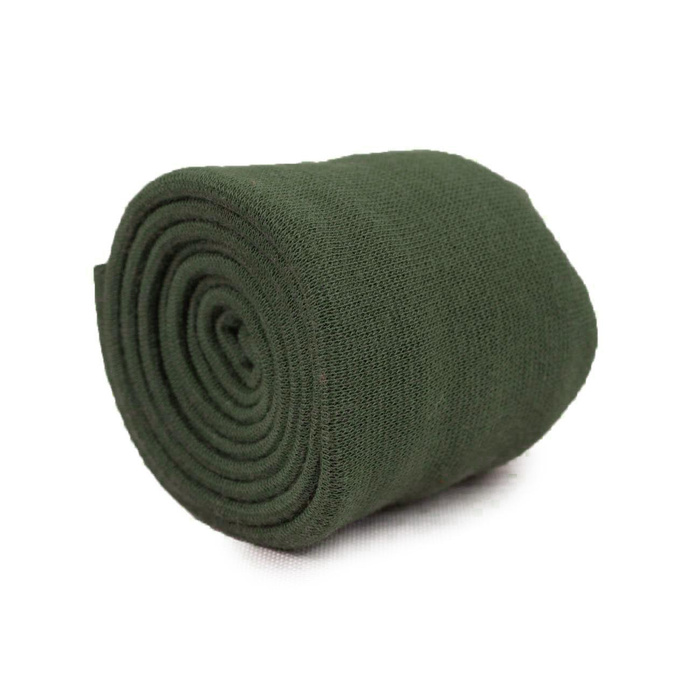 T-shirt Bündchen glatt ST - DUNKLE OLIVE (D-50)