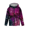 KINDERJACKE DINO (ZOE) - AQUARELL GALAXIE MS. 8 - Nähset (146/152)