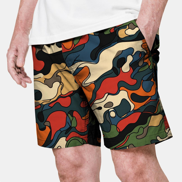 CAMO MORO WZ.5 - looped knit fabric