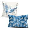 DECORATIVE PILOWS - FEATHERS (CLASSIC BLUE)