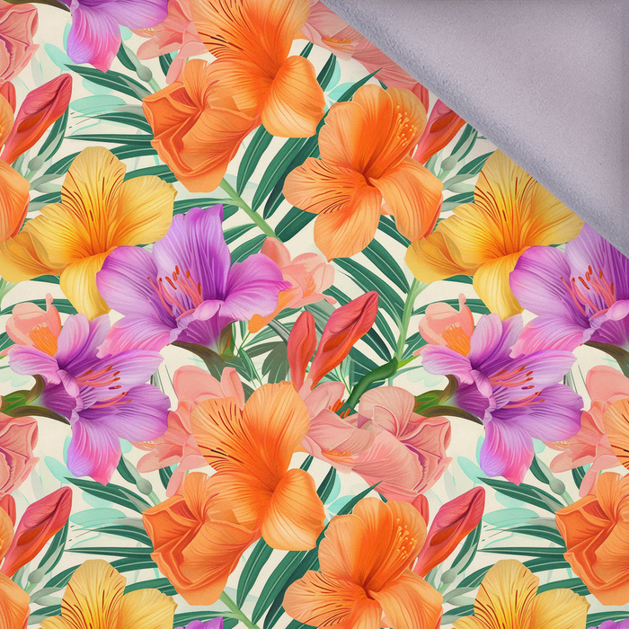 FLOWERS PAPAYA ORANGE WZ. 11 - Softshell