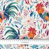 ROOSTERS / white  - lycra 300g